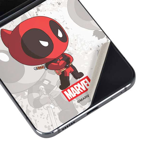 Marvel Deadpool Babypool Galaxy Z Flip5 5G Skin